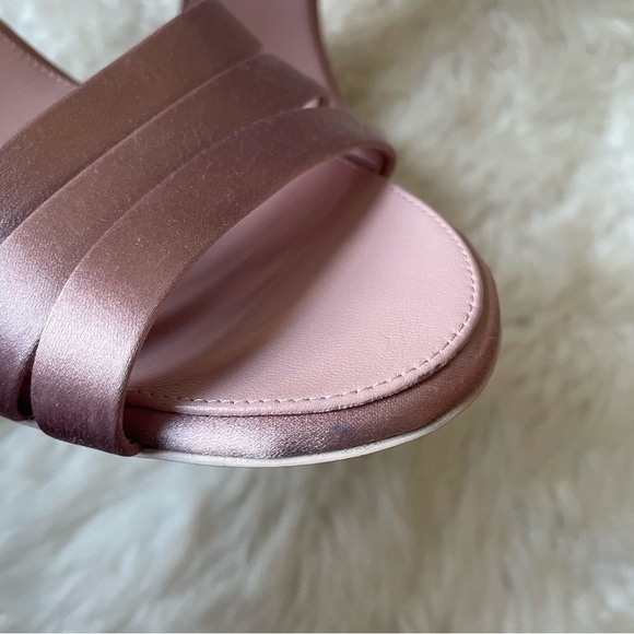 CHANEL Satin Pearl Heels - Picture 2 of 8